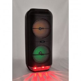 INOVALLEY KA22-BTH Noir Enceinte Karaoké lumineuse 50W - Bluetooth V5.0 - vue B