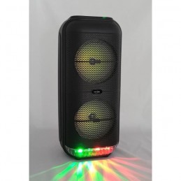 INOVALLEY KA22-BTH Noir Enceinte Karaoké lumineuse 50W - Bluetooth V5.0 - vue C