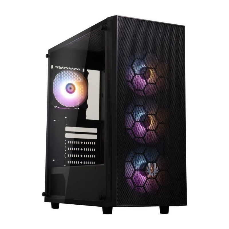 BITFENIX Hades FRGB Noir Boitier PC Moyen tour Format E-ATX (BFC-HAD-300-KKGSK-4F)