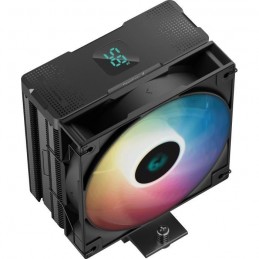 DEEPCOOL AG400 Digital ARGB Noir Ventirad CPU Intel et AMD - 1x Ventilateur 120mm - vue de trois quart