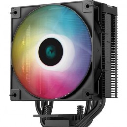 DEEPCOOL AG400 Digital ARGB Noir Ventirad CPU Intel et AMD - 1x Ventilateur 120mm - vue de trois quart droit