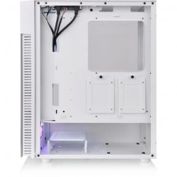 THERMALTAKE View 200 TG ARGB Snow Blanc Boitier PC Moyen tour Format ATX - vue de profil droit