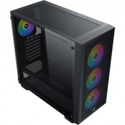 XIGMATEK Gaming Z Pro Noir Boitier PC Moyen tour Format E-ATX (EN41761) - vue de trois quart