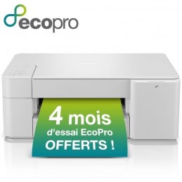 BROTHER DCP-J1200WERE1 Blanc Imprimante multifonction jet d'encre 3-en-1 - USB, WiFi - vue ecopro