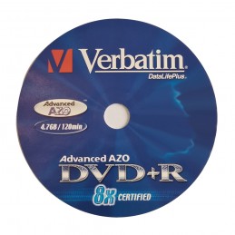 DVD+R 4,7Gb / 120Min VERBATIM écriture 8X Matt Silver (Bundle)