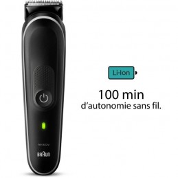 BRAUN Series 5 MGK5440 Tondeuse tout-en-un 10 en 1, Barbe, Cheveux, Rasage du corps - vue de dessus