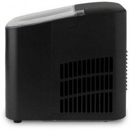 HKoeNIG KUB14 Noir Machine à glaçon 12Kg - temps 7 à 9 min - réservoir d'eau 1L - 120W - vue de profil