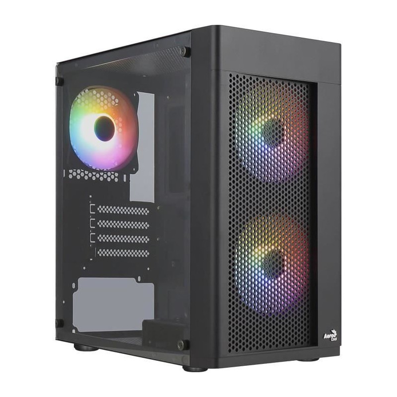 AEROCOOL Hexform G v2 Noir Boitier PC Mini tour Format Micro-ATX