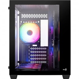 AEROCOOL Dryft Mini G v1 Noir Boitier PC Cube - Format Micro-ATX - vue de face