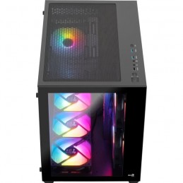 AEROCOOL Dryft Mini G v1 Noir Boitier PC Cube - Format Micro-ATX - vue de dessus trois quart