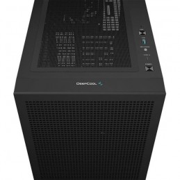 DEEPCOOL CH560 Digital Noir A-RGB Boitier PC Moyen tour Format ATX - vue de dessus connecteurs