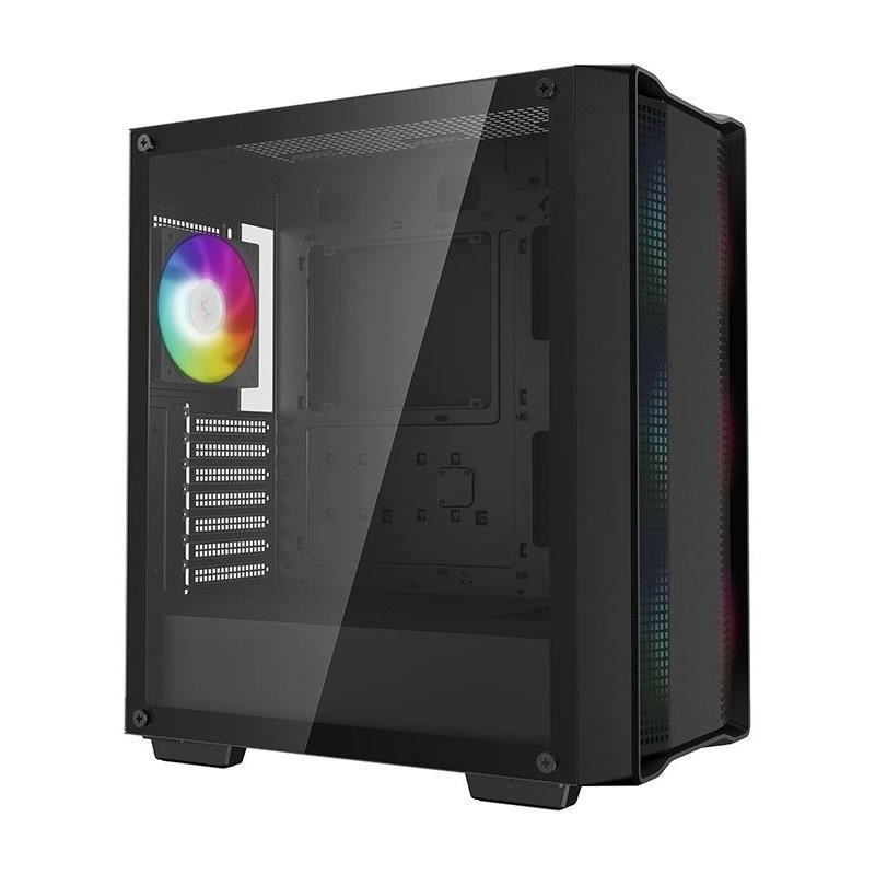 DEEPCOOL CC560 ARGB V2 Noir Boitier PC Moyen tour - Format ATX - Circulation d'air optimisée