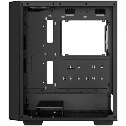 DEEPCOOL CC560 ARGB V2 Noir Boitier PC Moyen tour - Format ATX - Circulation d'air optimisée - vue de profil bis