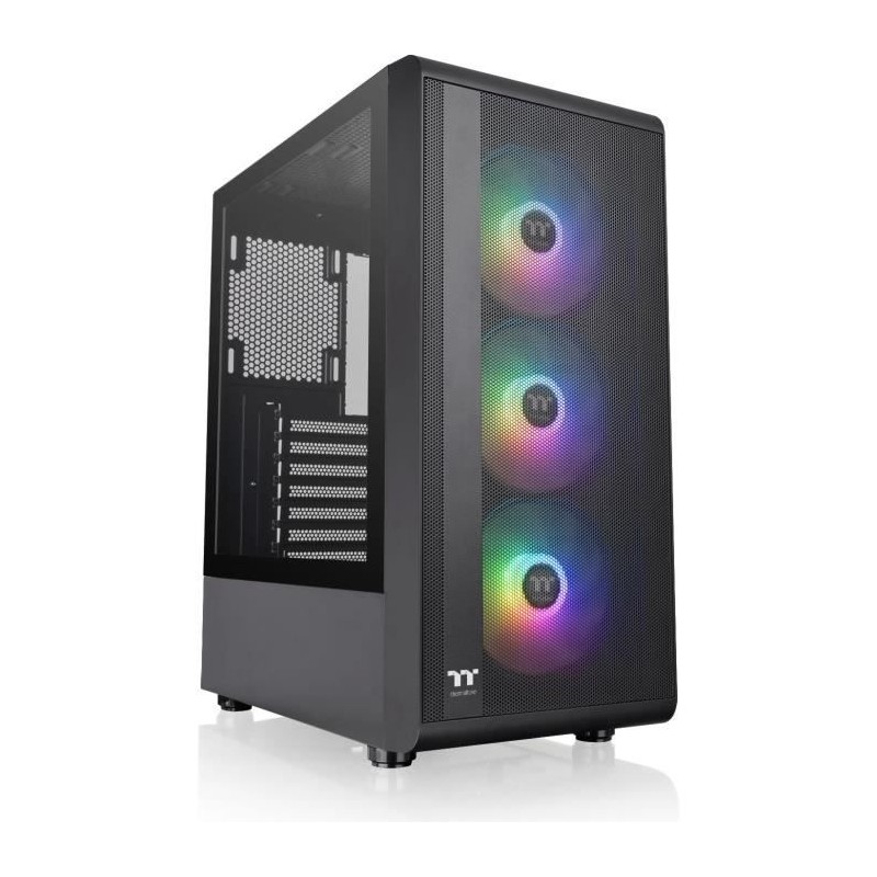 THERMALTAKE S200 TG ARGB Noir Boitier PC Moyen tour - Format ATX