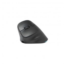 BLUESTORK ERGO LUMI Noir Souris ergonomique sans fil 6 boutons - Rétroéclairée - vue de trois quart