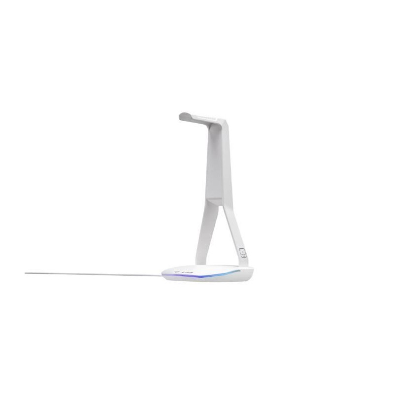 THE G-LAB - K-STAND HYDROGEN Blanc Support pour Casque / Micro-Casque - 2 ports USB