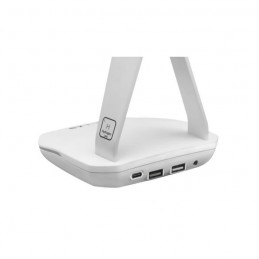 THE G-LAB - K-STAND HYDROGEN Blanc Support pour Casque / Micro-Casque - 2 ports USB - vue de connecteurs