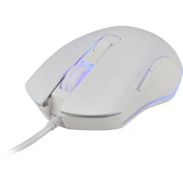 THE G-LAB KULT HELIUM Blanc Souris Gamer Filaire - vue de face