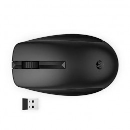 HP 650 Noir ensemble clavier et souris - AZERTY - vue souris de dessus