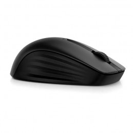 HP 650 Noir ensemble clavier et souris - AZERTY - vue souris de profil