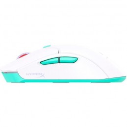 HyperX Pulsefire Haste 2 Core Blanc Souris Gaming Sans Fil pour PC - vue de profil