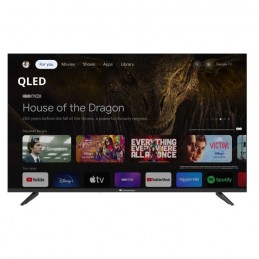 CONTINENTAL EDISON CELED43SGQLD24B6 TV 43'' (109cm) QLED UHD 4K - SMART GOOGLE - 4x HDMI, 2x USB