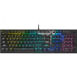 CORSAIR K60 RGB PRO Clavier gamer mécanique filaire AZERTY (CH-910D019-FR)