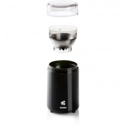 DOMO DO712K Moulin à café électrique 70g - 150W - Mécanisme broyeur a meules - vue éclatée