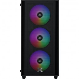 XIGMATEK NYX Air II Noir Boitier PC Mini tour Format Micro-ATX (EN42270) - vue de face