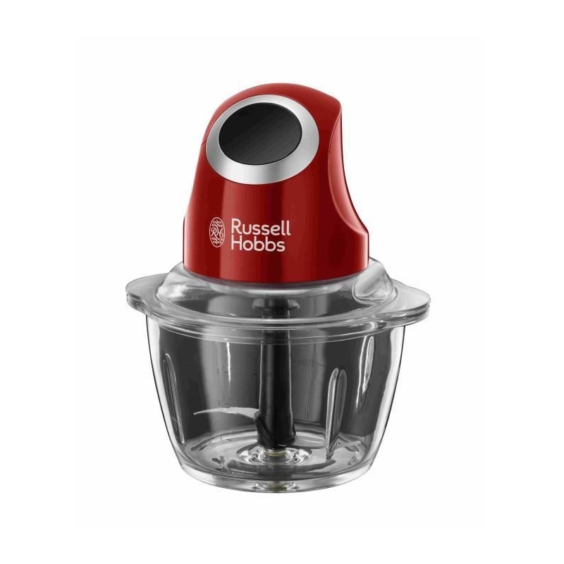 RUSSELL HOBBS Desire 24660-56 Rouge Mini Hachoir Bol 1L - 200W