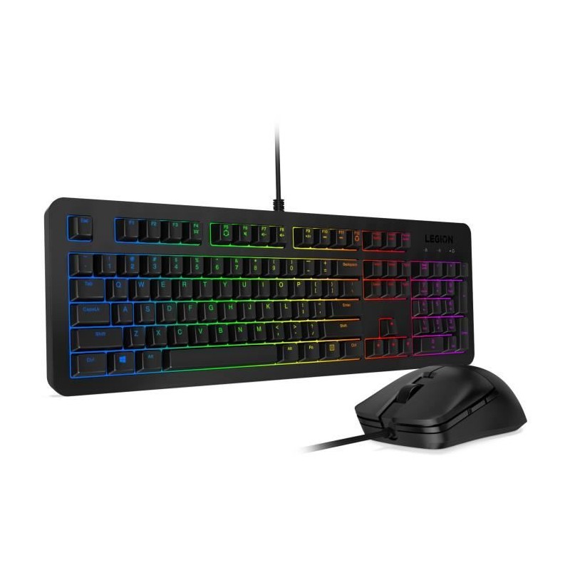 LENOVO Legion KM300 RGB Pack Gamer Clavier Souris filaire - AZERTY