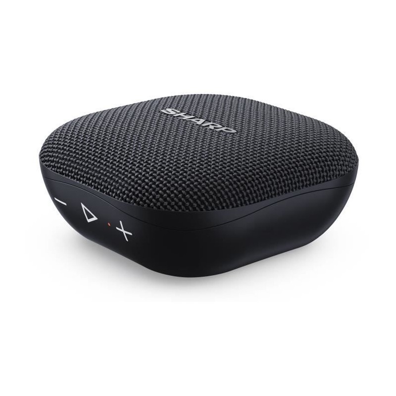 SHARP GX-BT60BK Noir Enceinte Portable 6W - Bluetooth 5.0 - Étanche