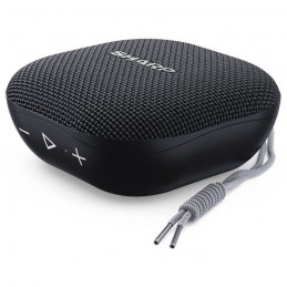 SHARP GX-BT60BK Noir Enceinte Portable 6W - Bluetooth 5.0 - Étanche - vue de trois quart