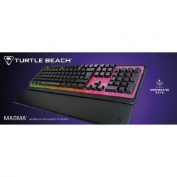 TURTLE BEACH Magma RGB Noir Clavier PC Filaire à Membranes - touches silencieuses - vue silence