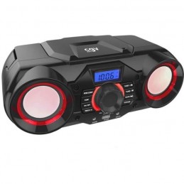 CGV CD SG-1 Noir Radio CD portable 3W - CD, CD-R-RW, MP3, SD, USB, Bluetooth - vue de trois quart