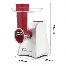 LITTLE BALANCE 8701 Easy Veggie Découpe-légumes 150W - vue dimensions