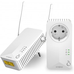 STRONG Powerline Wi-Fi 600 Duo Kit CPL Module Wi-Fi, Point d'Accès 300Mb