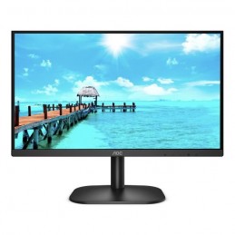 AOC 24B2XH Ecran PC 24'' FHD - Dalle IPS - 75Hz - 4ms - HDMI, VGA - Vesa 100x100 - vue de face