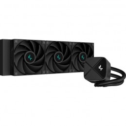 DEEPCOOL LS720S Zero Dark Watercooling AIO CPU 360mm - Ventilateur 3x 120mm