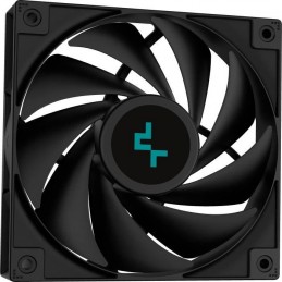 DEEPCOOL LS720S Zero Dark Watercooling AIO CPU 360mm - Ventilateur 3x 120mm - vue ventilateur