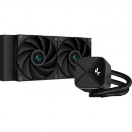 DEEPCOOL LS520S Zero Dark Watercooling AIO CPU 240mm - Ventilateur 2x 120mm