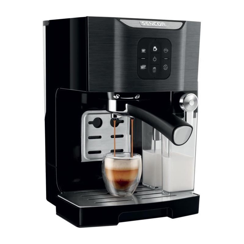 SENCOR SES 4040BK Noir Machine expresso 1.4L - 1450W