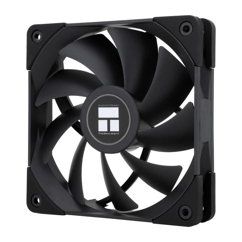 THERMALRIGHT TL-C12-B Noir Ventilateur boitier PC 120mm - 1500rpm (TLC12B)