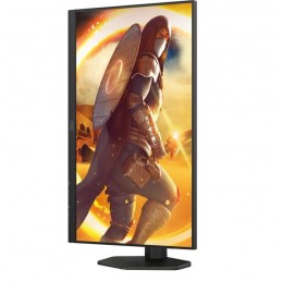 AOC Q27G4XF 27'' QHD - Dalle IPS - 180Hz - 0.5ms - Ajustable en hauteur - 1x HDMI, 1x DP - vue de face mode portrait