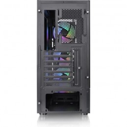 THERMALTAKE View 200 TG ARGB Noir Boitier PC Moyen Tour ATX / Micro ATX - 3x 120mm A-RGB - vue de dos