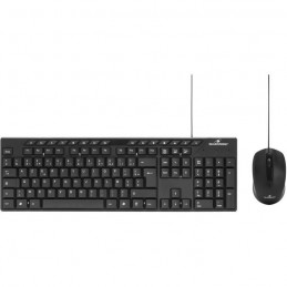 BLUESTORK MEDIA OFFICE Noir Pack Clavier Souris filaire - AZERTY