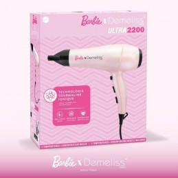 DEMELISS Ultra Barbie Edition Sèche-cheveux - 2200W - vue emballage