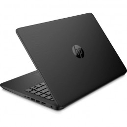 HP 14s-dq0020nf PC Portable 14'' HD - N4120 - RAM 4Go - Stockage 64Go - Windows 11 - AZERTY - vue de dos trois quart