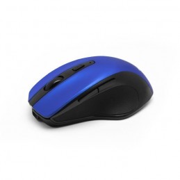 BLUESTORK OFFICE 75 Bleu Souris Sans Fil rechargeable - PC et MAC - vue de trois quart