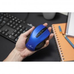 BLUESTORK OFFICE 75 Bleu Souris Sans Fil rechargeable - PC et MAC - vue en situation bis